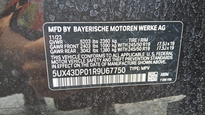 BMW X3  2024
