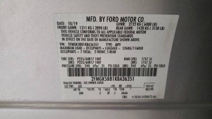 Ford Flex  2019