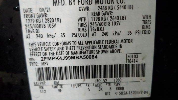 Ford EDGE  2021