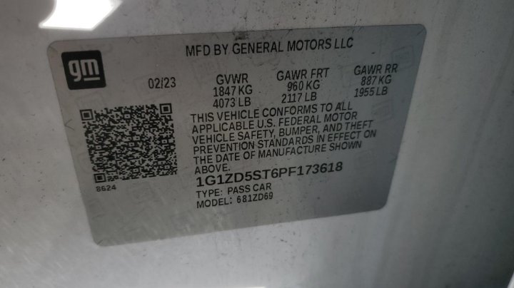 Chevrolet Malibu  2023