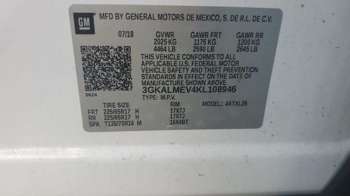GMC TERRAIN  2019