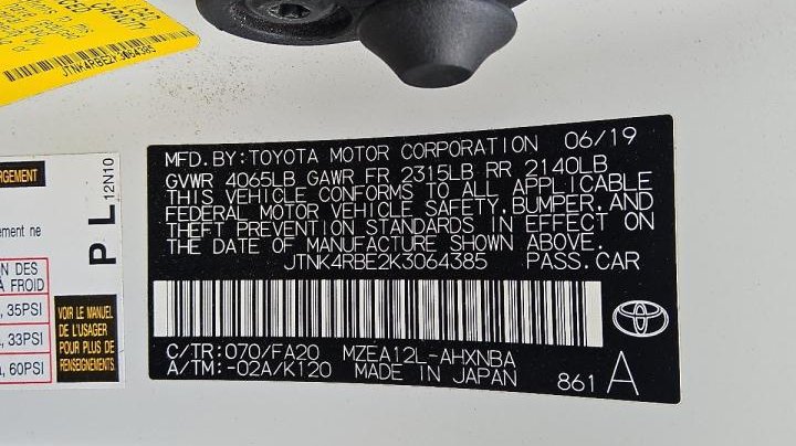 Toyota Corolla  2019