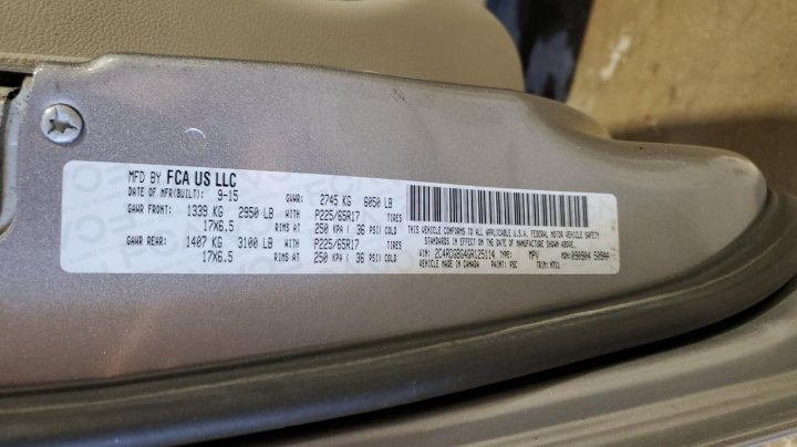 Dodge Grand Caravan  2016