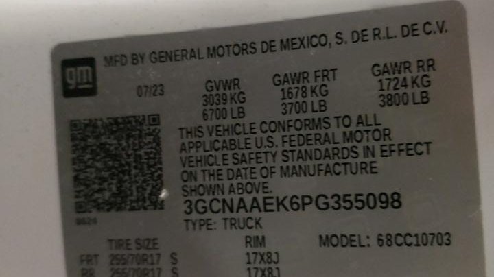 Chevrolet Silverado  2023