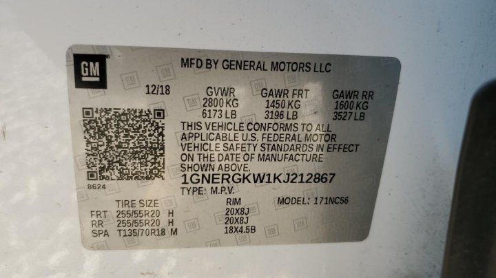 Chevrolet Traverse LT 2019