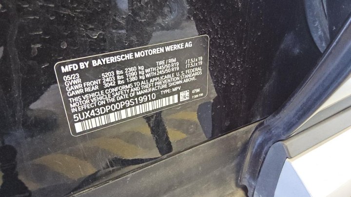 BMW X3 SDRIVE30I 2023