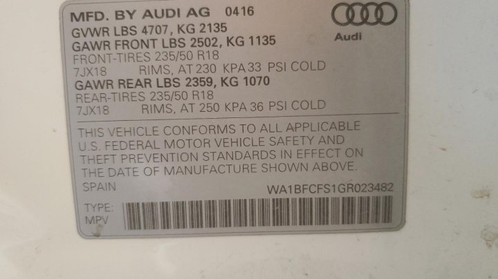 Audi Q3 PREMIUM PLUS 2016