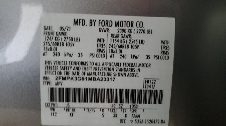 Ford EDGE SE 2021