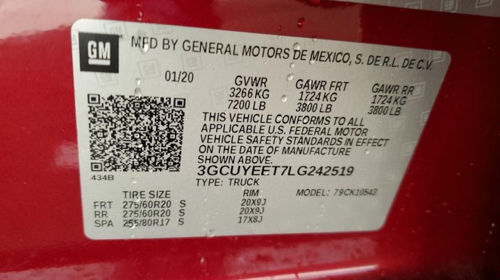 Chevrolet Silverado K1500 RST 2020