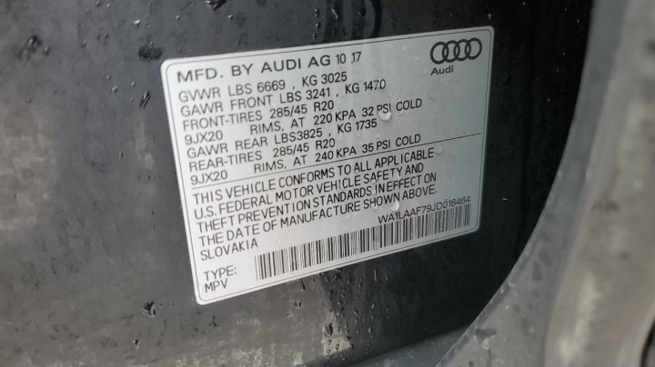 Audi Q7  2018