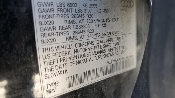Audi Q7  2017