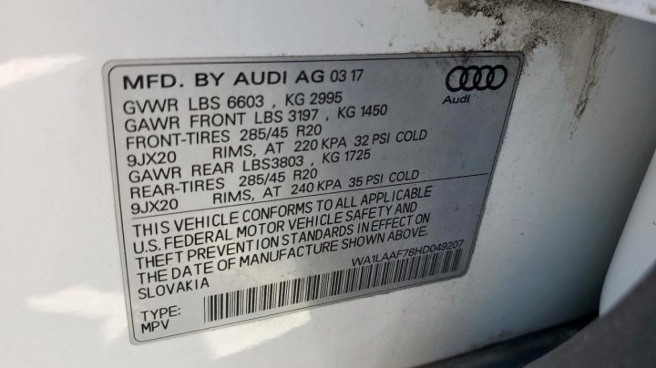Audi Q7  2017