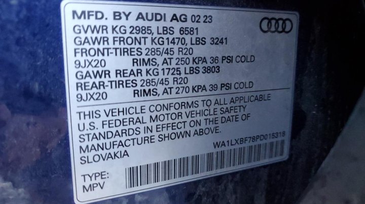 Audi Q7 PREMIUM PLUS 2023
