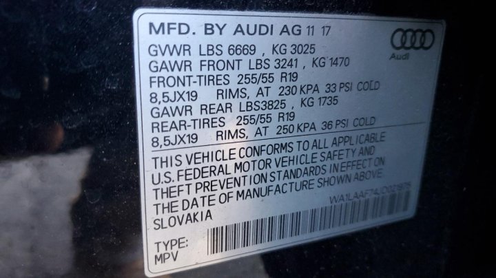 Audi Q7 PREMIUM PLUS 2018