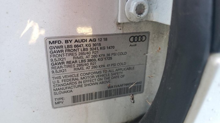 Audi Q7 PRESTIGE 2019