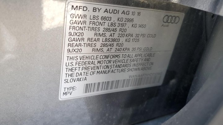 Audi Q7  2017