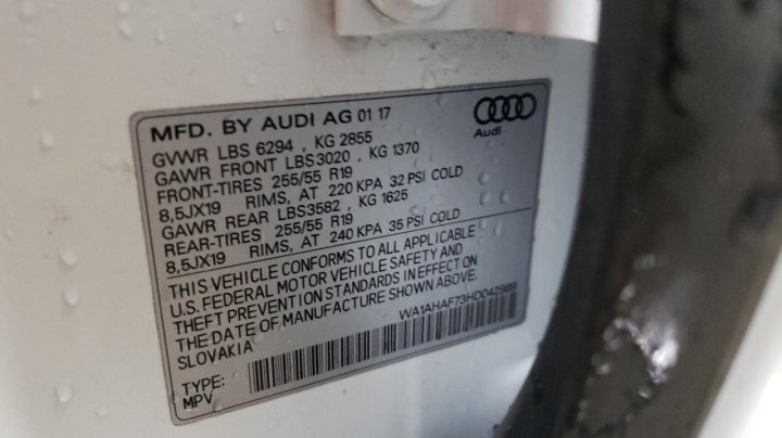 Audi Q7  2017