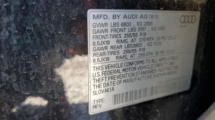 Audi Q7 PREMIUM PLUS 2017
