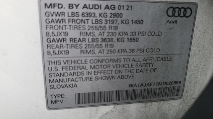 Audi Q7 PREMIUM 2021