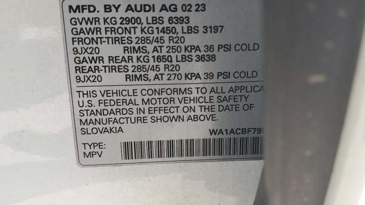 Audi Q7 PREMIUM 2023