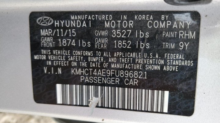 Hyundai ACCENT GLS 2015