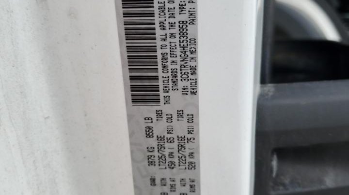 RAM PROMASTER 1500 1500 STANDARD 2017