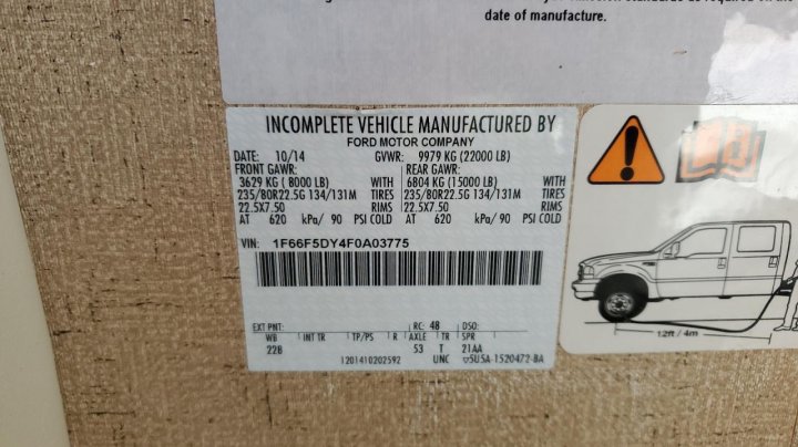 Ford F53  2015