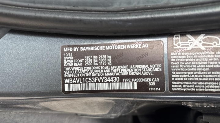 BMW X1 XDRIVE28I 2015