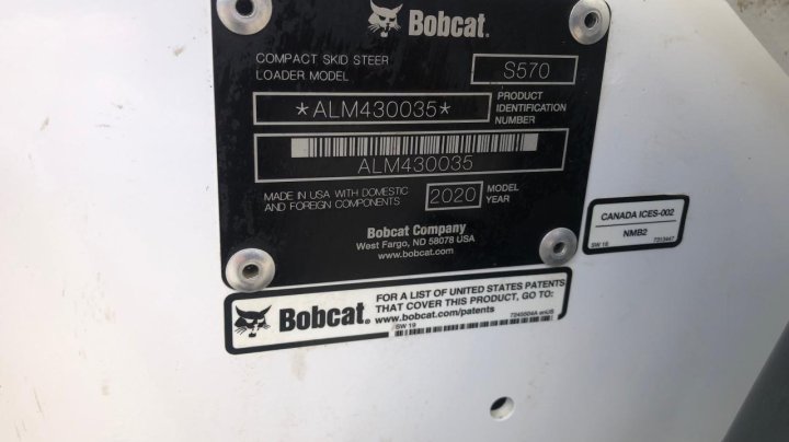 Bobcat S570  2020