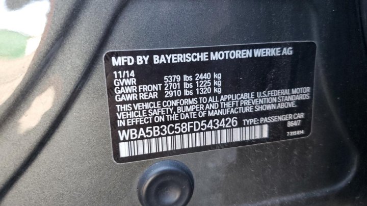 BMW 5 Series XI 2015