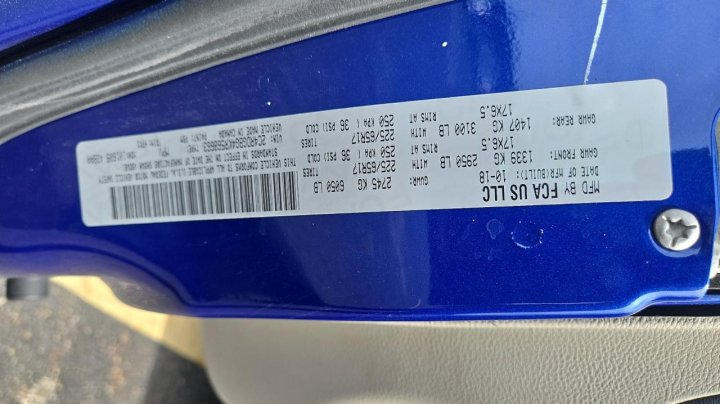 Dodge Grand Caravan SE 2019