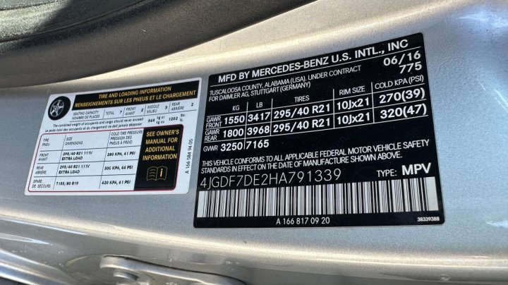 Mercedes-Benz GLS-Class 550 4MATIC 2017