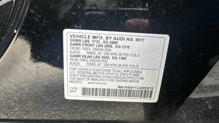 Audi SQ5 PREMIUM PLUS 2018