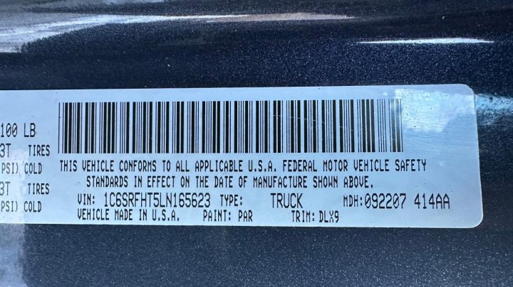RAM 1500 LIMITED 2020