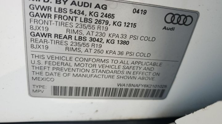 Audi Q5 PREMIUM PLUS 2019