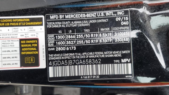 Mercedes-Benz GLE-Class 350 2016