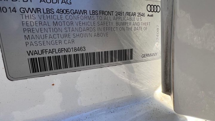 Audi A4 PREMIUM PLUS 2015