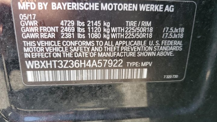 BMW X1 XDRIVE28I 2017