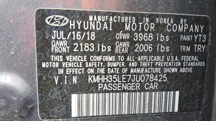 Hyundai Elantra  2018