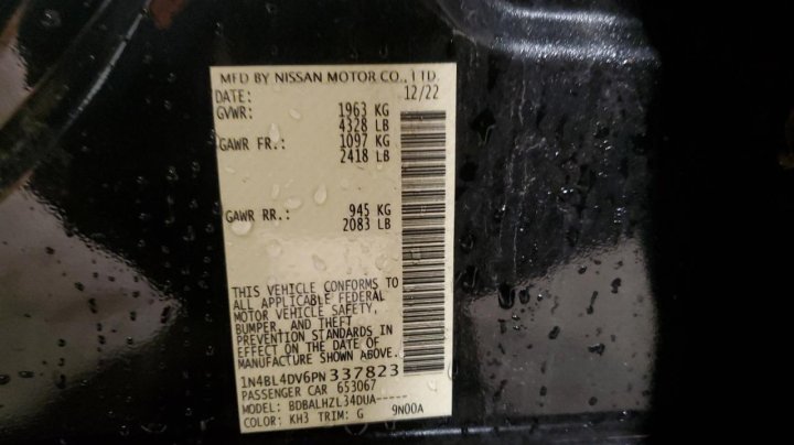 Nissan Altima SV 2023