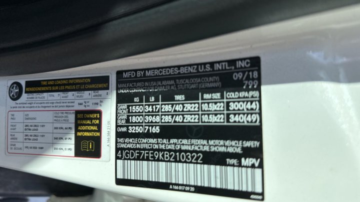Mercedes-Benz GLS-Class 63 AMG 4MATIC 2019