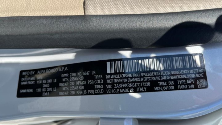 Alfa Romeo STELVIO TI LUXURY 2018