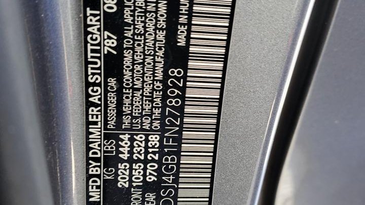 Mercedes-Benz CLA-Class 250 4MATIC 2015