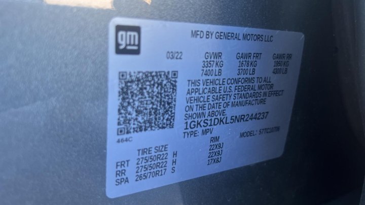 GMC YUKON DENALI 2022