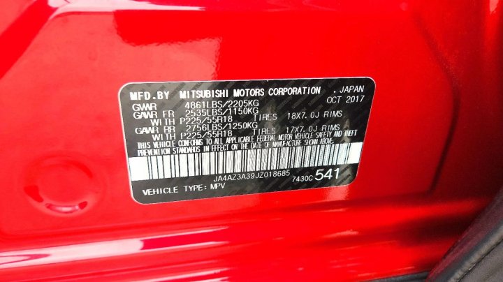 Mitsubishi Outlander  2018