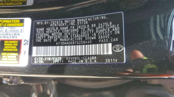 Toyota Camry  2026