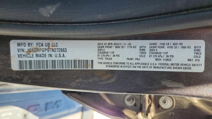 RAM 1500  2026
