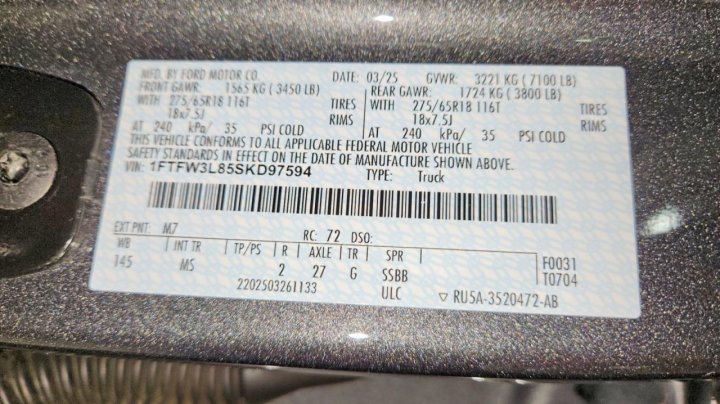 Ford F150  2025