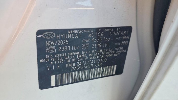 Hyundai SONATA  2026