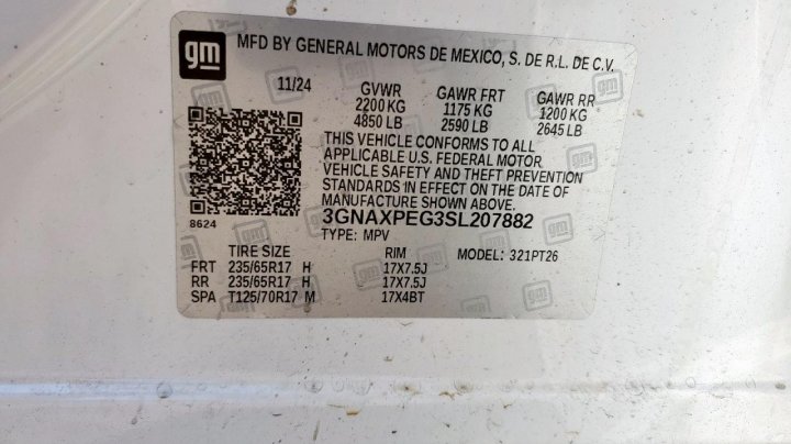 Chevrolet Equinox  2025
